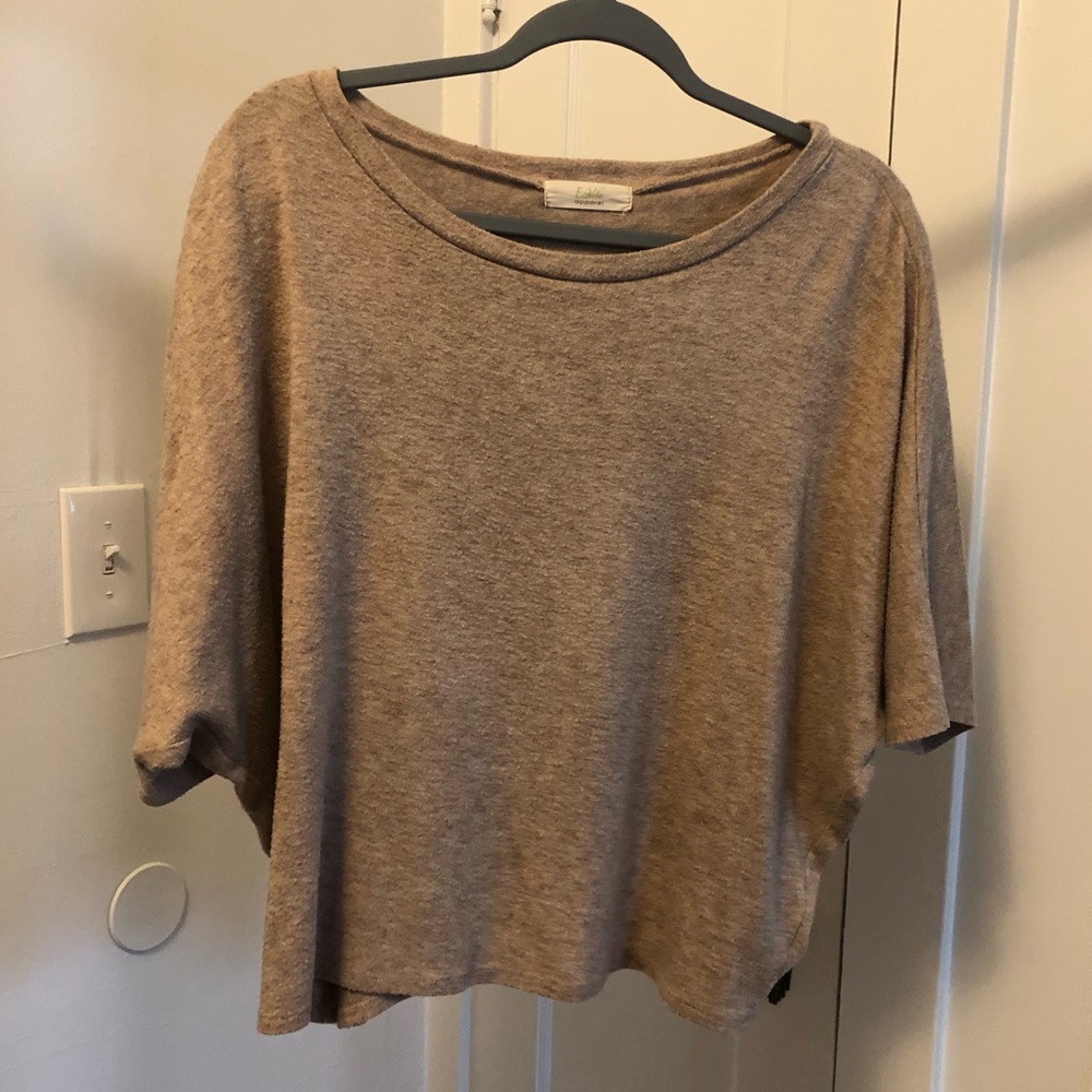 Ecovibe women’s cropped sweater shirt